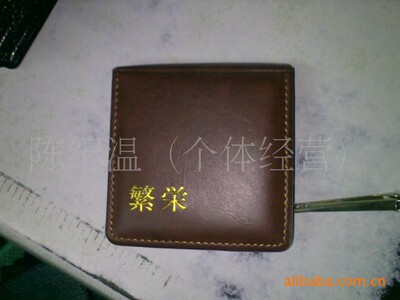大量供應，高檔環保，浙江溫州 ，褐色，仿皮，有才辦公便簽 本