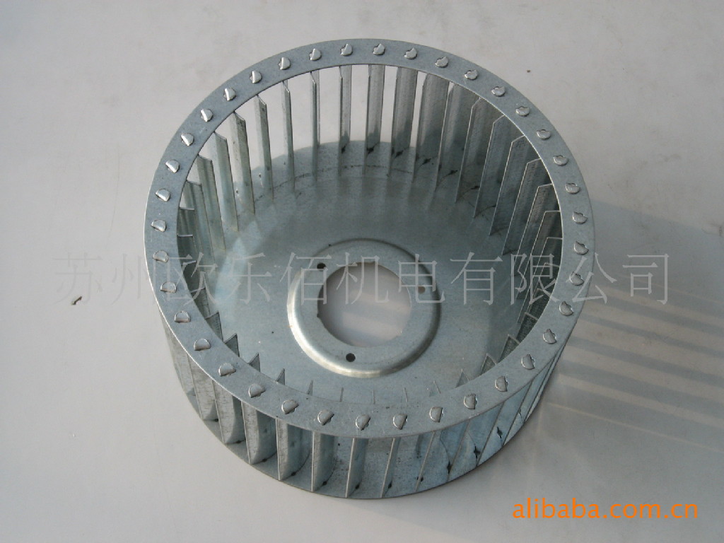 供应Φ160多翼式叶轮 蜗壳 风机配件