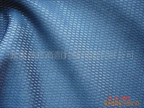 【厂家供应】优质网眼针织面料：棉 涤纶双色蜂巢布 珠地网眼