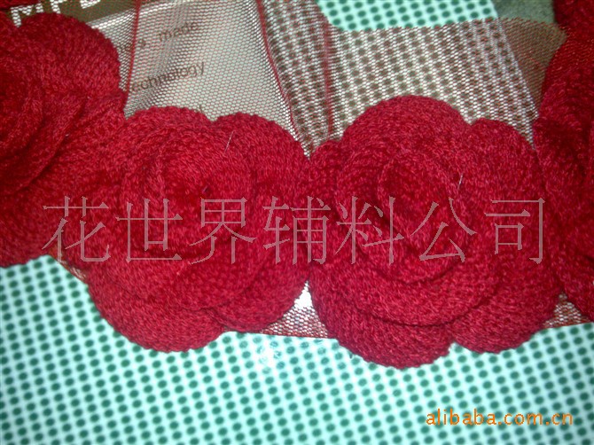 手工艺，手摇花，车花，手勾花边，手绣花，钉珠，手编，机织毛线