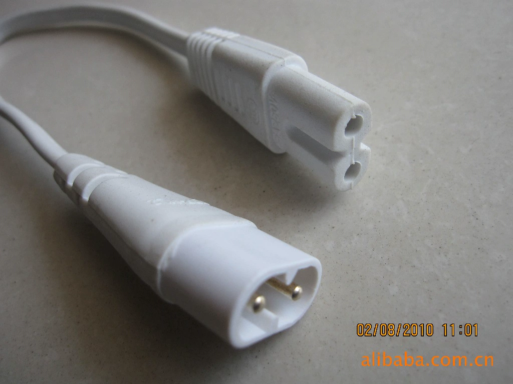 [Производитель производства] разъем лампы T5,8 слов труба самка лампа соединительный кабель разъем