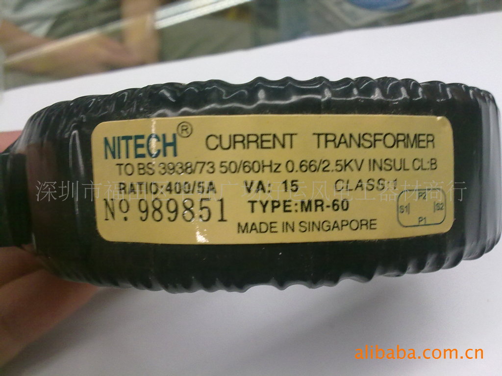 供应原装新加坡互感器400/5