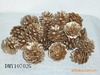 Factory direct selling gold pine cones silver pine cones and other festivals