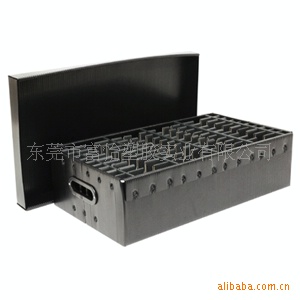广东PP塑料中空板周转箱 东莞万通板周转箱 PP隔卡塑料箱