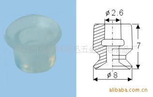 机械手真空吸盘 透明硅胶吸盘