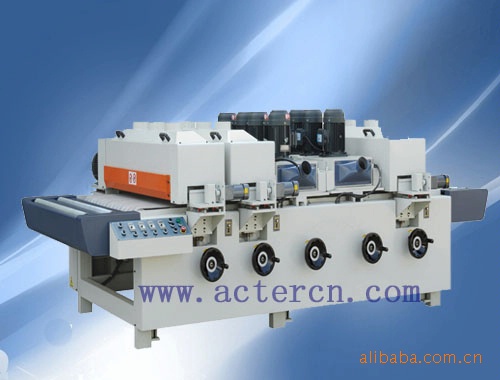 碳化木拉丝机 炭化木拉丝机全新刨削木机