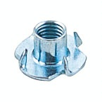 四角钉全锌 公英制四爪螺母 全半牙四脚钉