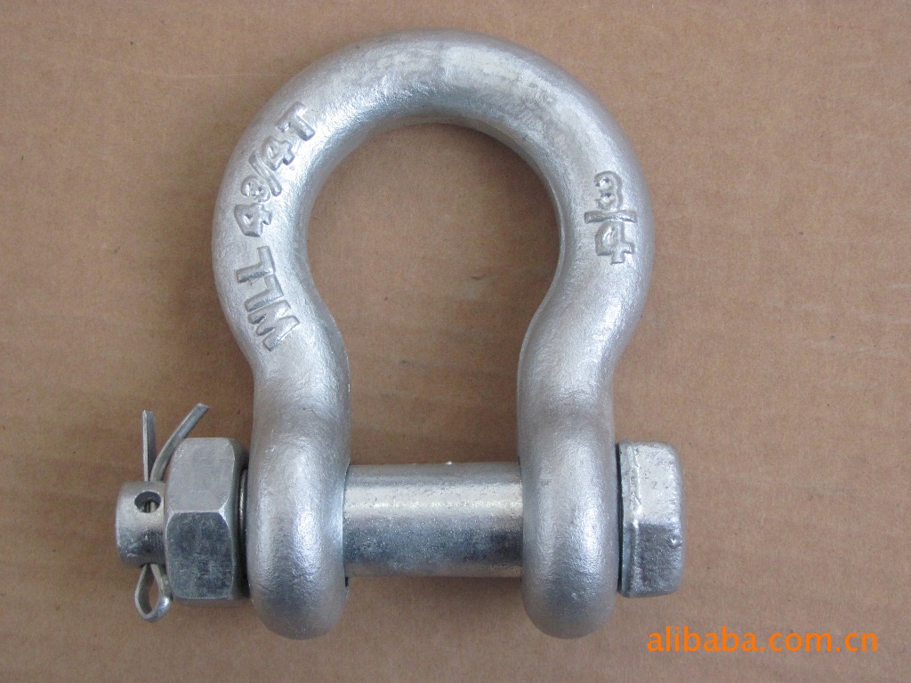 厂家直供 大批量供应各种美式直型卸扣 炭钢卸扣合金钢卸扣