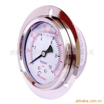 eraqy   意瑞  2.5"轴向加边充油压力表