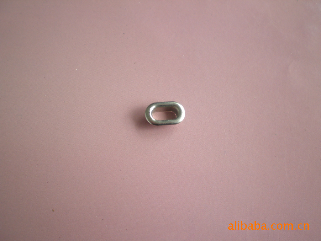 厂家直销各种鞋材椭圆金属槽扣批发服装鞋子辅料配件槽扣气眼扣子