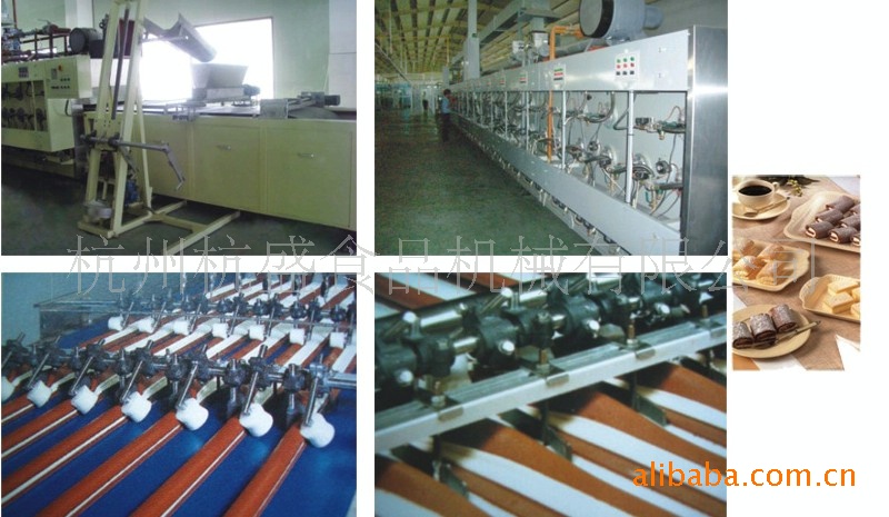 瑞士卷夹心蛋糕生产设备