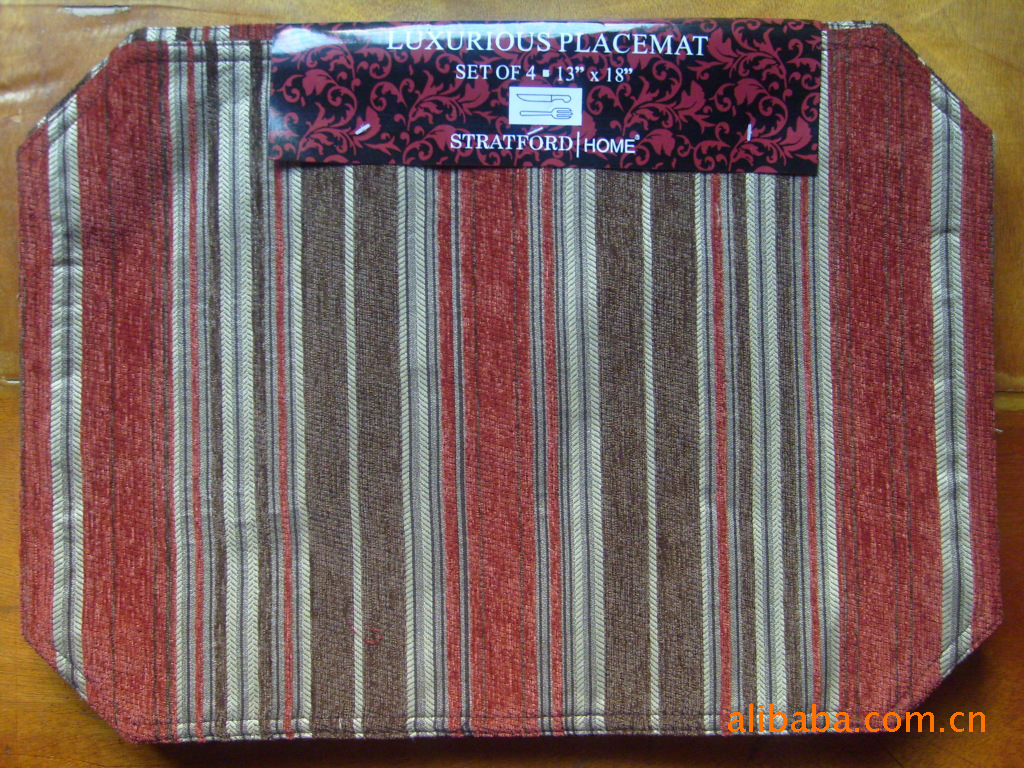 绍兴厂家 供应提花 多用途餐垫面料【桌布面料】 台布面料（图）