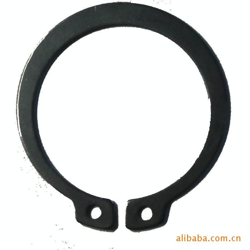 厂家生产供应大型轴用弹性挡圈高强度扣环卡扣式卡簧