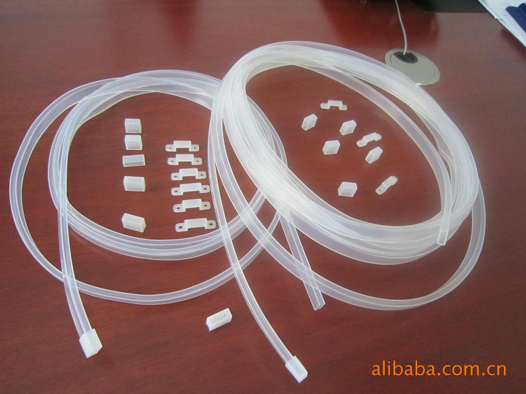 大量供應LED5050 3528 硅膠套管（內穿繩子）起訂量10公斤