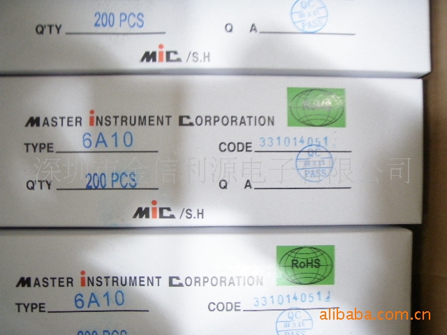 厂家直销正品6A普通整流二极管6A4