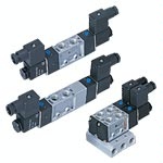 金器电磁阀MVSC-220-4E1 AC220V DC24V Mindman型 国产 SOLENOID