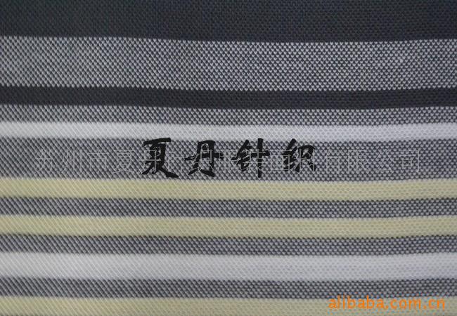 供应·双丝光大循环珠地布(图)，长绒棉，PIMA棉，液氨棉，彩条