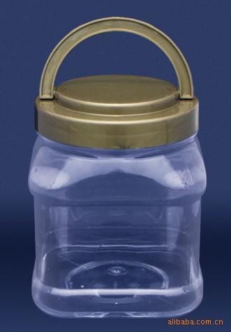 1005厂家供应1L食品瓶包装瓶塑料桶塑胶桶PET塑料瓶