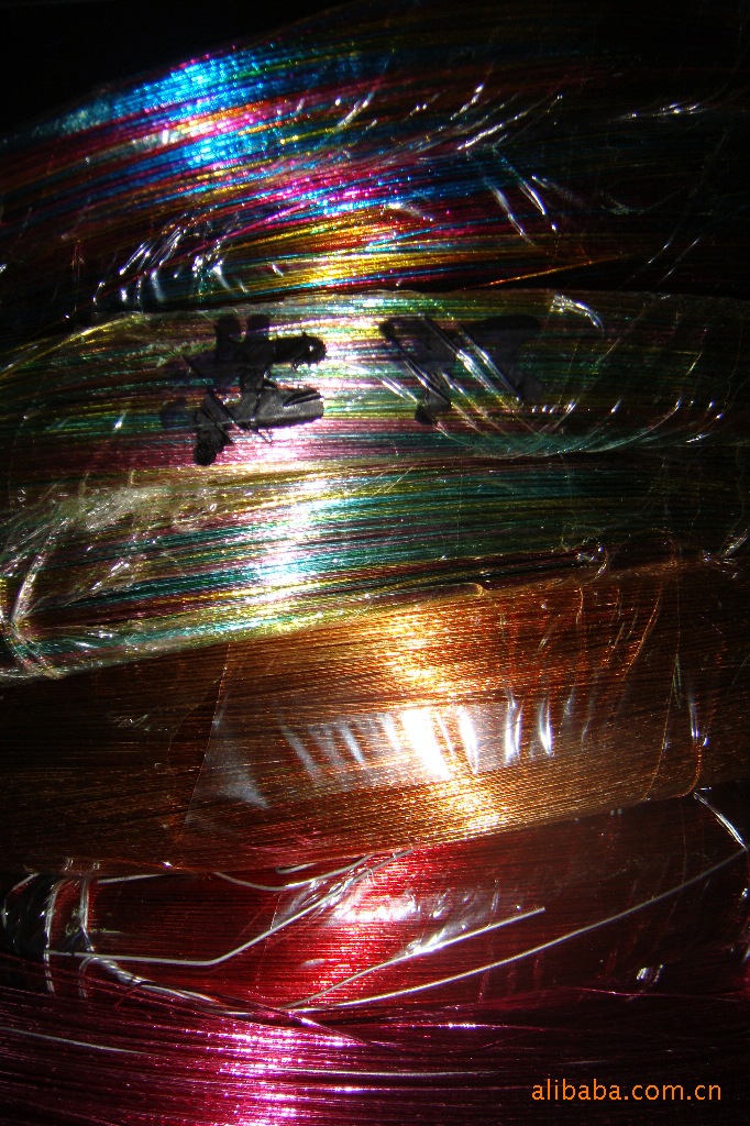 工厂批发彩色纸包铁丝|金银包纸铁线专业编织供应JY01手工花边