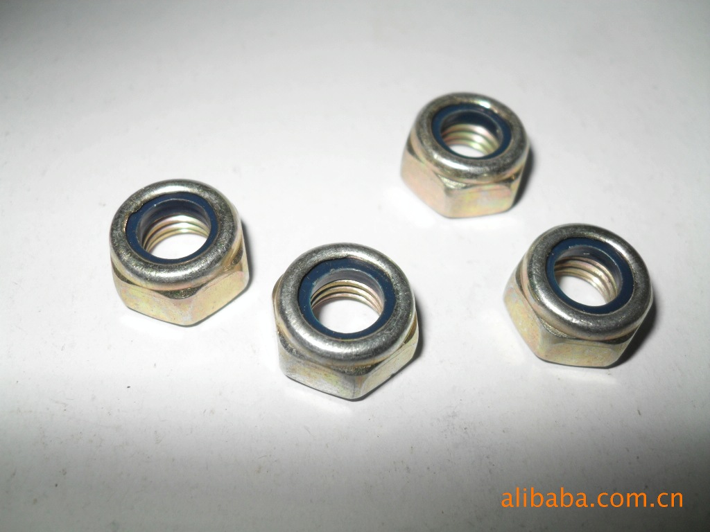 温州创金 厂家批发 现货供应 各种规格 螺母 M8 尼龙 放松螺母