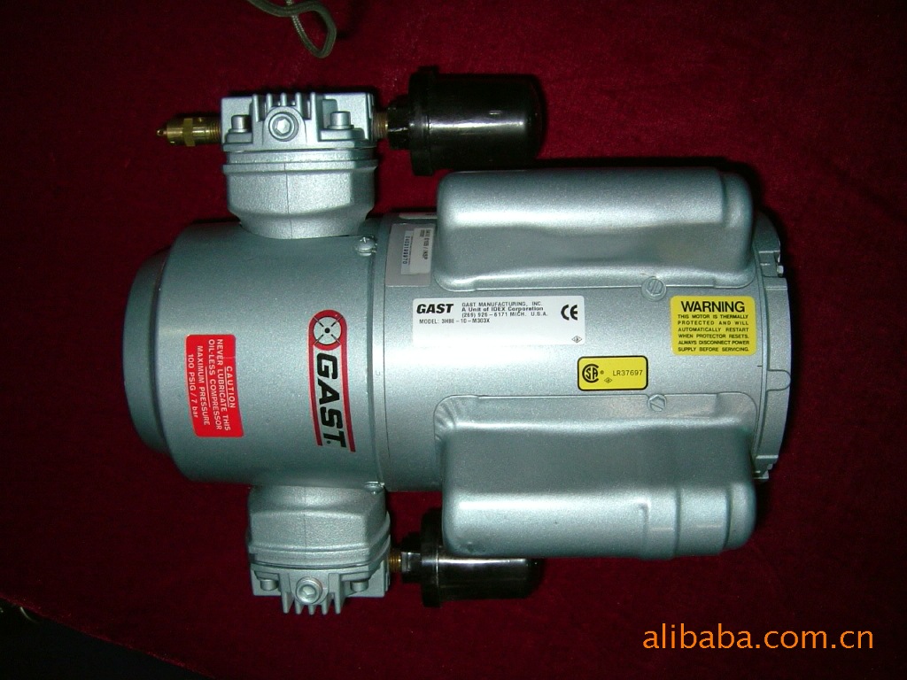 供应美国GAST嘉仕达3HBE-10-D303X呼吸机专用真空泵