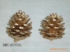 Factory direct selling gold pine cones silver pine cones and other festivals