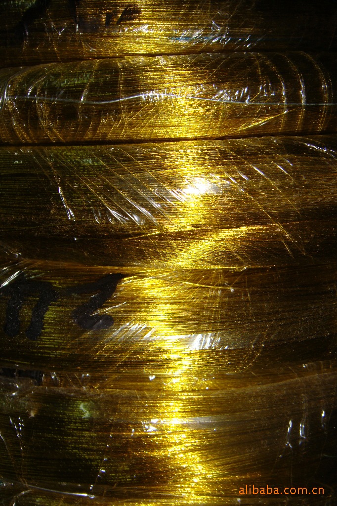 工厂批发环保铁线|纸包铁丝|金银包纸|彩色纸包JY01金银色