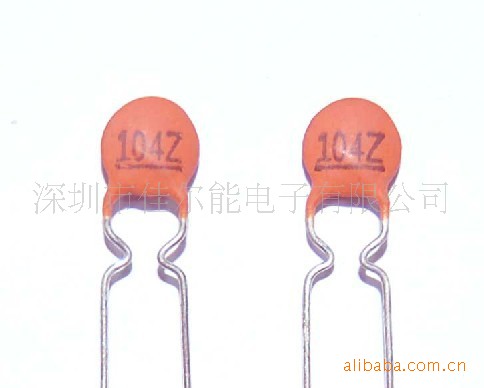 低压陶瓷电容器104Z50V 小片径 K脚 厂家直销 量大价优