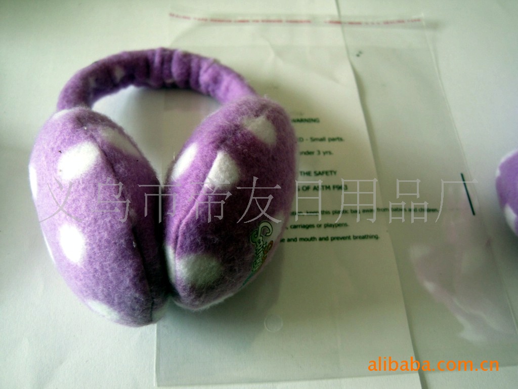 义乌厂家供应各种毛绒保暖耳套/毛绒耳套/耳罩/护耳(图)