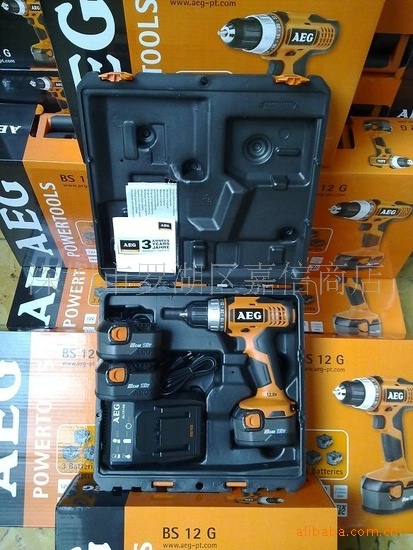 现货批发德国AEG充电电钻BS 12 G