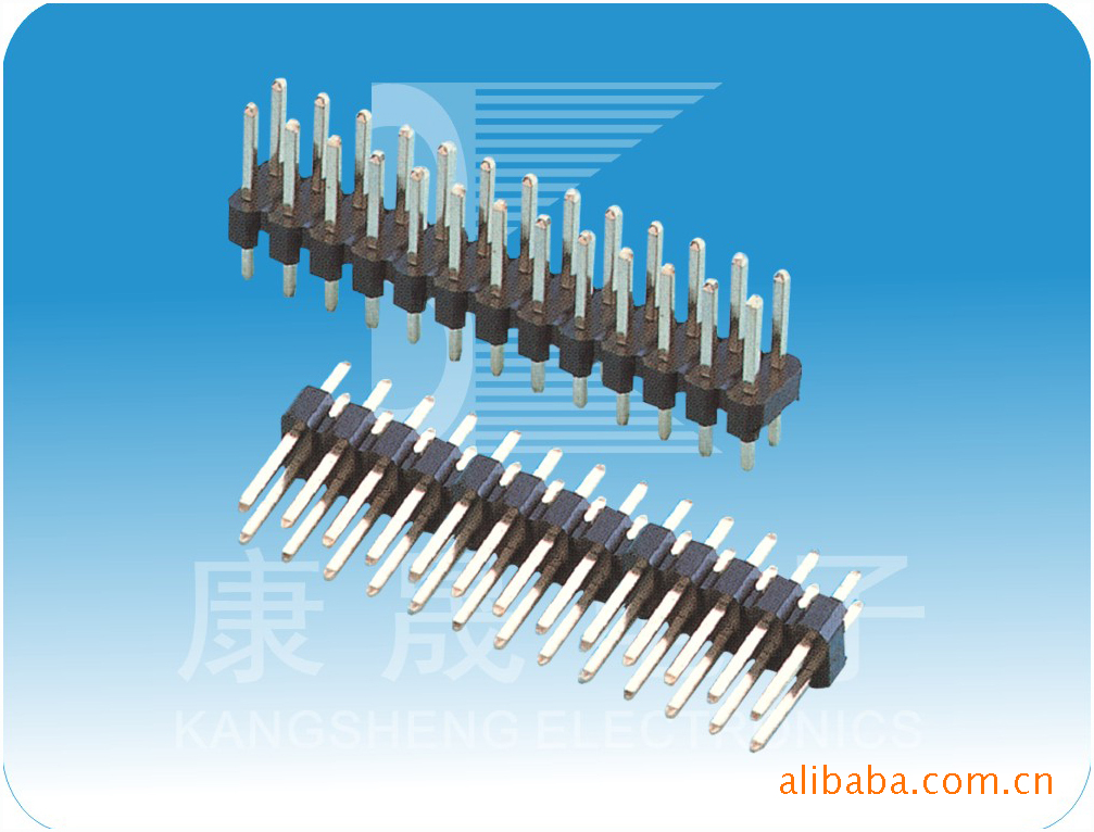 双排排针2.54 MM L=7.5mm2*11PIN SMT贴片PCB插针-阿里巴巴