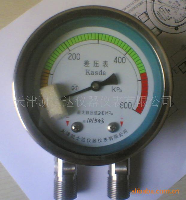 高静压差压表，天津高静压差压表，不锈钢差压表，K0220差压表