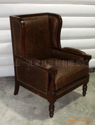 供应中式家具广东家具实木家具皮艺家具酒店会所别墅家具客厅家具