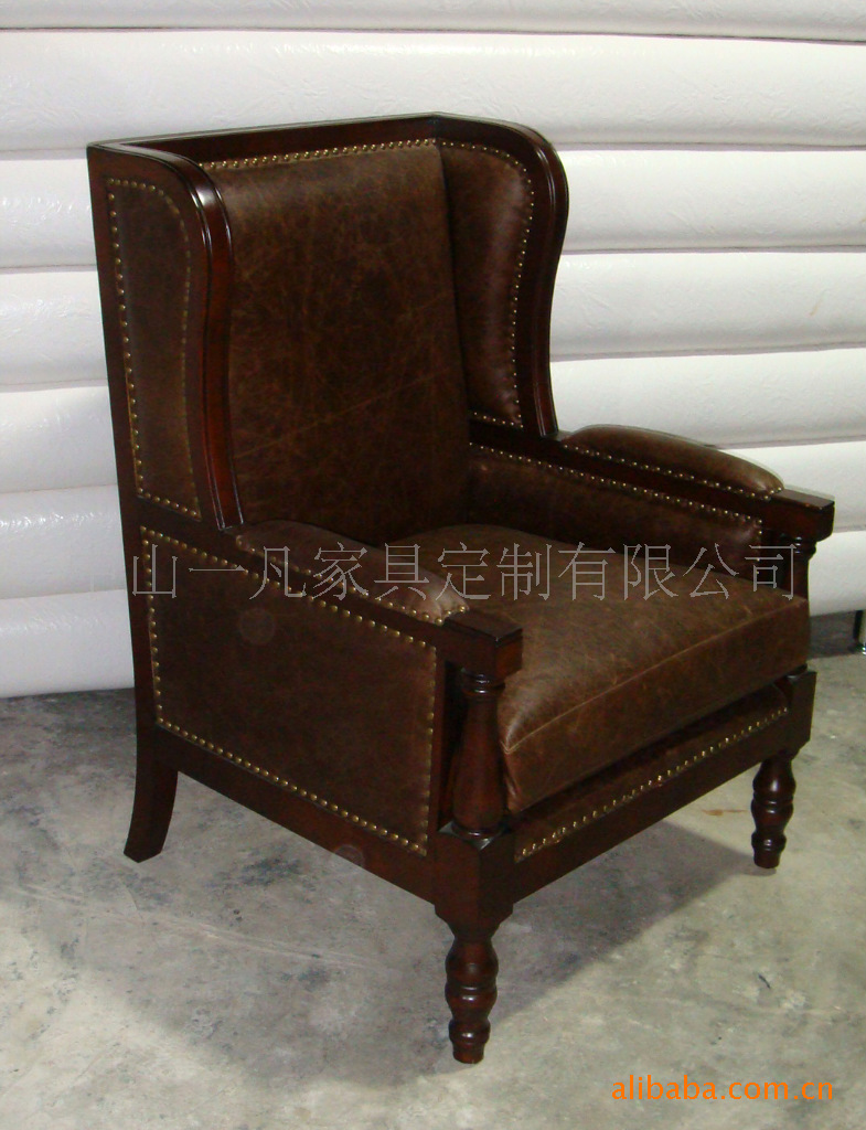 供应中式家具广东家具实木家具皮艺家具酒店会所别墅家具客厅家具