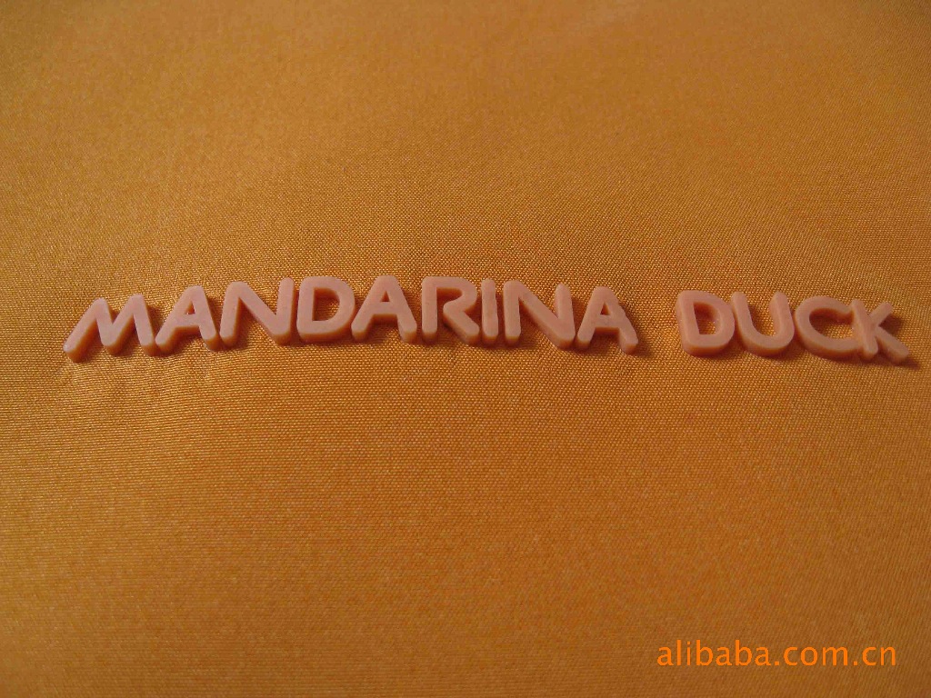 Two-sided three-dimensional Trademark Water proof cloth over glue TPU cloth machining Projections three-dimensional Trademark Rubber stamp