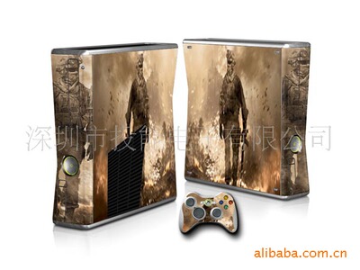 优质XBOX360slim主机彩贴|ru