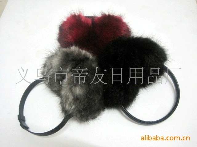 厂家供应各种保暖耳套/毛绒耳套/耳罩/护耳、耳机耳罩(图)