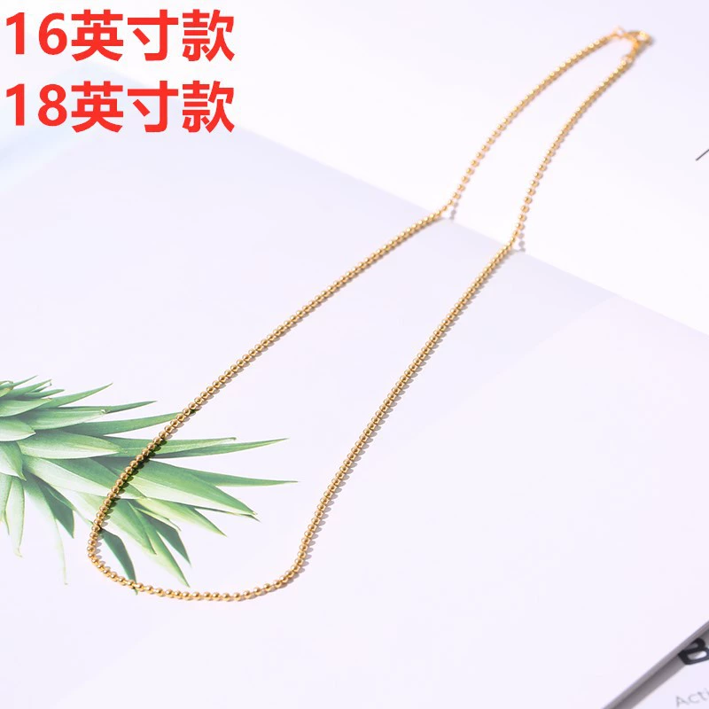 Американская упаковка 14 карат, золото, золото, GF Products, цепочка, бусины, цепочка Doudou, цепочка, бусины, цепочка