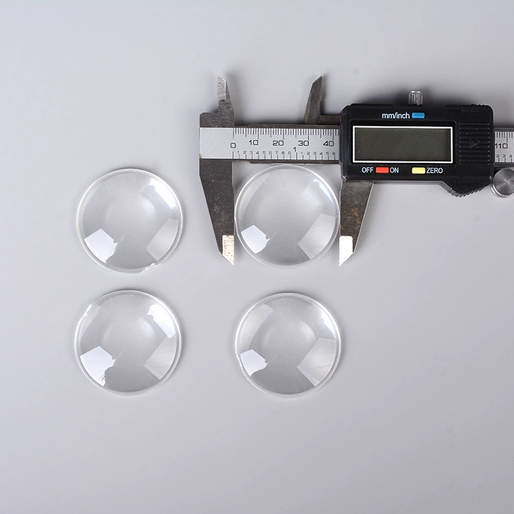 Акрил пластиковые линзы одиночные двойные выпуклые линзы 40,6 мм оптические линзы обработки лупы Google 3d линзы партии