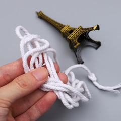 Bed Curtain Dedicated Rope Cotton Polyester Bed Curtain Rope DIY Handmade Textile Auxiliary Material Dormitory Bed Curtain Binding Rope Clothesline Rope 