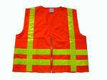 Retroreflective safe night vest
