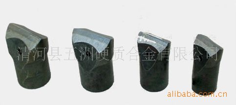 厂家直销硬质合金钎头一字风钻头钎具打井桩基地质矿钎具隧道炮头