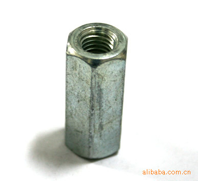 厂家直供 六角长螺母M14 DIN6334 加长螺母 非标螺母