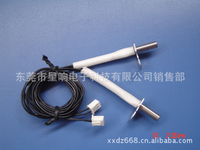 直径3mm金属头NTC温度传感器10K3950 厂家直销 品质保障1%精度/