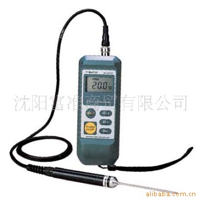 供应原装进口日本SATO佐藤防水型数显式温度计SK-250(图)