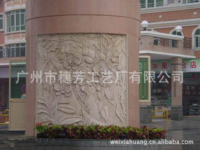 厂家供应玻璃钢门楣 门框 泰国佛像 印度佛像雕塑 神仙浮雕