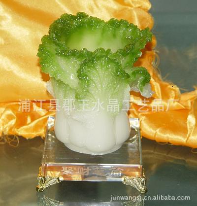 厂家直销水晶笔筒定制学校毕业老师礼品水晶工艺品