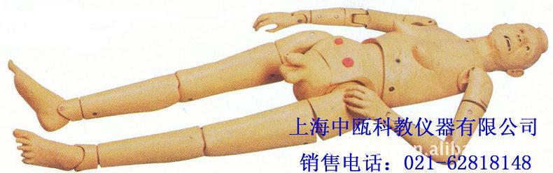 护理模型|H220A型 高级全功能老年护理人（男性）|医学教学模型