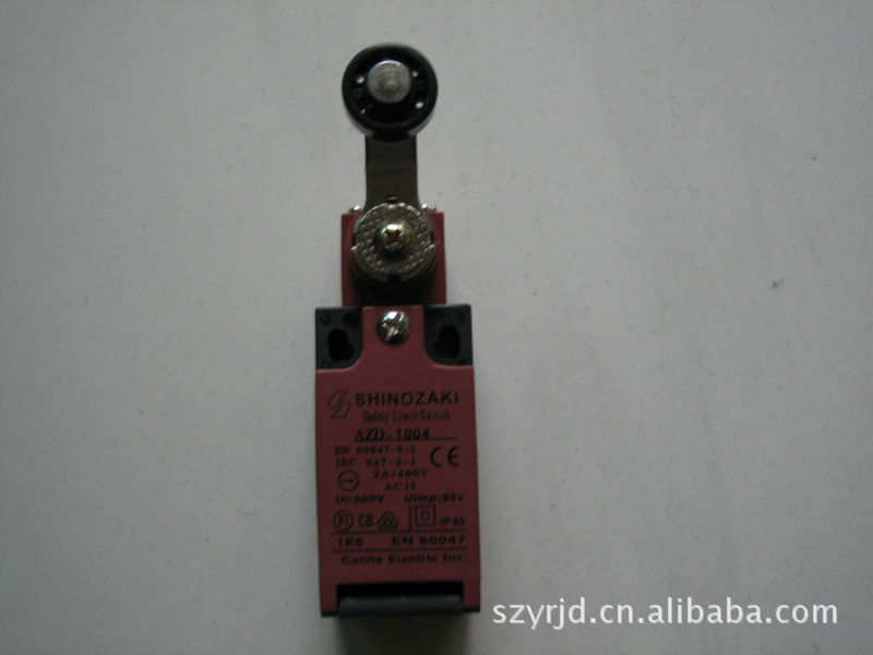 深圳供应台湾SHINOZAKI限位开关AZD-1004/行程开关/微动开关