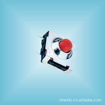 轻触开关7.4X7.4防水开关 边两脚按键开关 TS-035